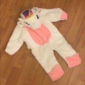 Unicorn costume - plush - infants 0-6m